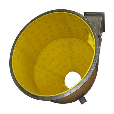 Lapisan Bunker Plastik UHMW Polyethylene Chute Liner Tidak Lengket Untuk Bunker Batubara
