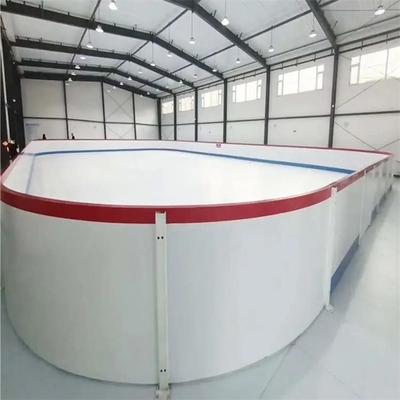 High Density Polyethylene Ice Rink Railing Barrier Dasher Board Pagar HDPE