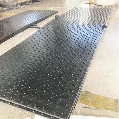 Disesuaikan HDPE Plastic Oil Field Truck Track Road Roadways Mat Untuk Ekskavator