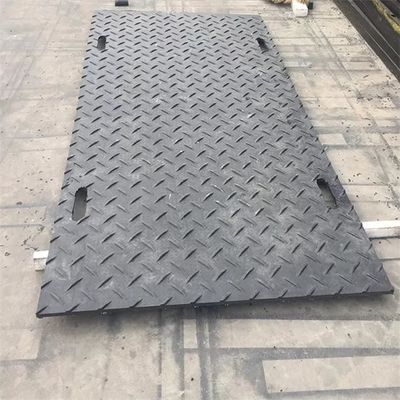 2×8 Ft Polyethylene Plastic Track Mat Mat Pelindung Tanah Untuk Jalan Sementara