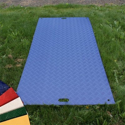 2 * 4ft Plastik Perlindungan Tanah Sementara HDPE Track Construction Road Mats