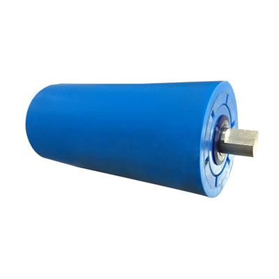 Anti Korosi UHMW PE Belt Conveyor Idler Roller Untuk Conveyor Carrier Roller