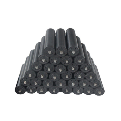 High Seal Noise Reduction UHMWPE Plastic Troughing Roller Of Conveyor Idlers
