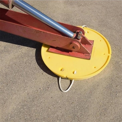 Bantalan Penopang Kaki Outrigger Plastik HDPE Bulat Tahan Aus yang Tahan Lama