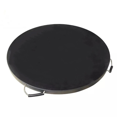 Rekayasa Plastik Hitam Putaran Ground Bearing HDPE Pump Truck Outrigger Pad