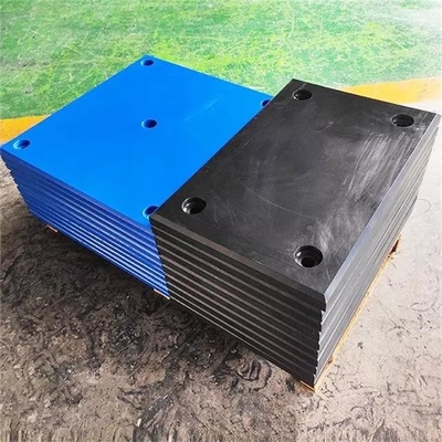 Composite Dock Bumper Sliding Panel UHMWPE Marine Fender Pad Depan Untuk Dermaga