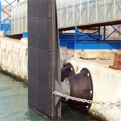 Bantalan Sudut Plastik UHMWPE Tahan Lama Papan Fender Laut Untuk Konstruksi Dermaga