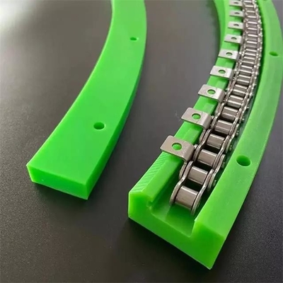 Polyethylene Guide Rail UHMWPE Plastic Chain Guide Wear Strips Untuk Conveyor Belt