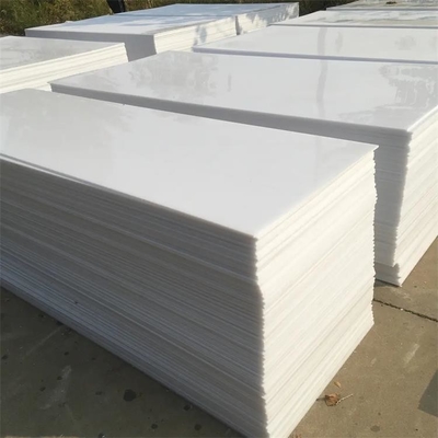 Pelat HDPE Plastik Rekayasa Tahan Aus 4 X8 Ft Lembar Polietilen Murni