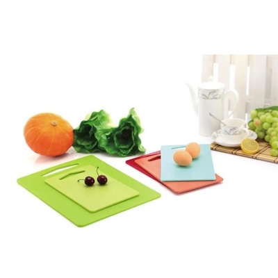Talenan Plastik Dapur Multi Warna Gaul Non Slip Talenan PE