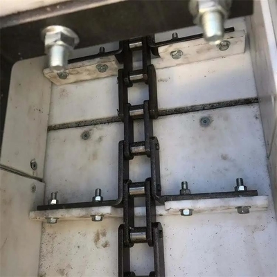 Memakai UHMWPE Blade Drag Conveyor Chain Paddle Untuk Mesin