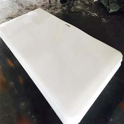 Papan Pelatihan Hoki Es Sintetis UHMWPE Pelumasan Mandiri Portabel 4x8 Kaki