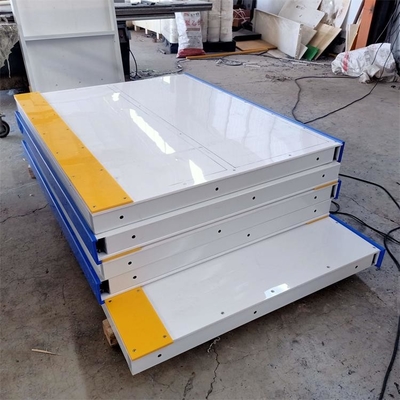 HDPE Plastic Floorball Barrier Dasher Boards System Untuk Skating Rink Accessories