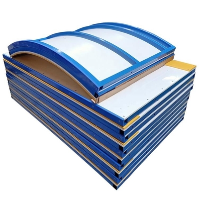 HDPE Plastic Floorball Barrier Dasher Boards System Untuk Skating Rink Accessories