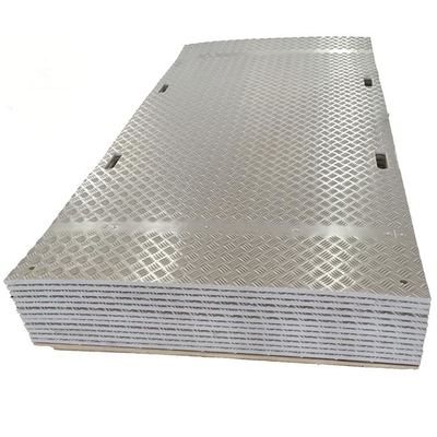 Mobile Clear Polyethylene Ground Protection HDPE Akses Sementara Jalan Tikar