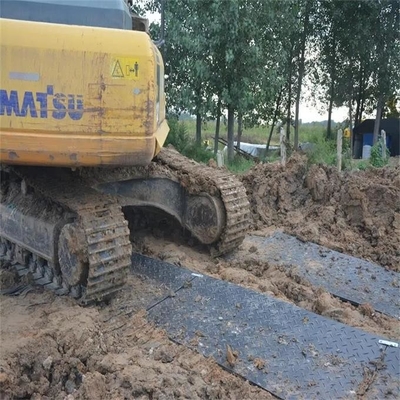 Tikar Pelindung Tanah HDPE Tikar Jalan Konstruksi Tugas Berat Sementara