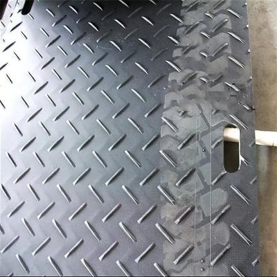 HDPE Rig Floor Mats Plastic Outdoor Ground Protection Mobile Road Pengeboran Minyak Plastik