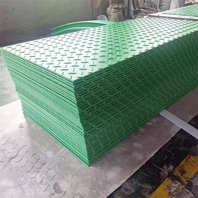 Truk HDPE Komposit Hijau Mendukung Perlindungan Tanah Tikar Konstruksi Berat