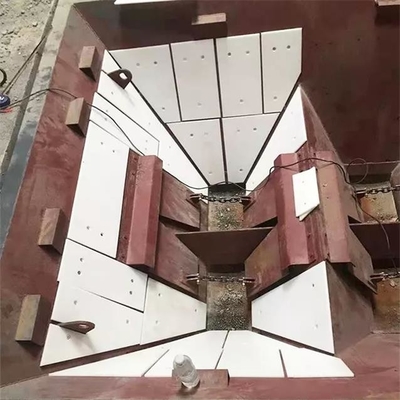 Lembar Liner UHMWPE Tahan Aus Putih Untuk Baja Silo Butir Silo Lining Board