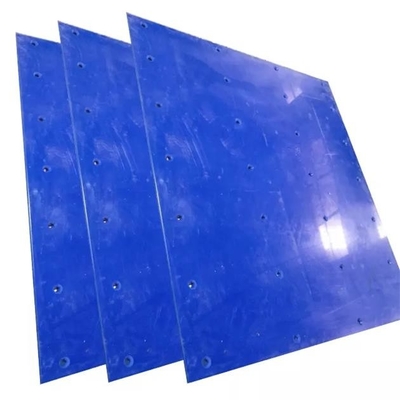 Self Lubricating Property Blue UHMWPE Plastic Silo Coal Bunker Liner Sheet