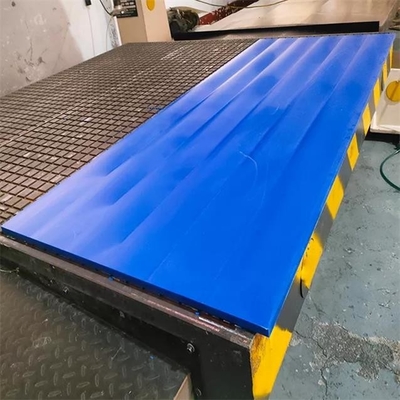 Self Lubricating Property Blue UHMWPE Plastic Silo Coal Bunker Liner Sheet