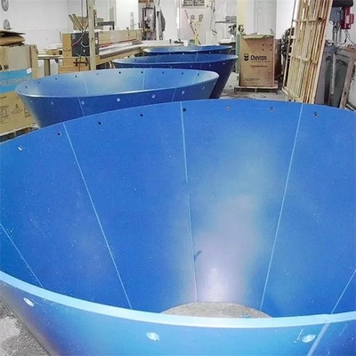 Tahan Aus Carriage Coal Bunker Silo Liner Polyethylene Berat Molekul Ultra Tinggi