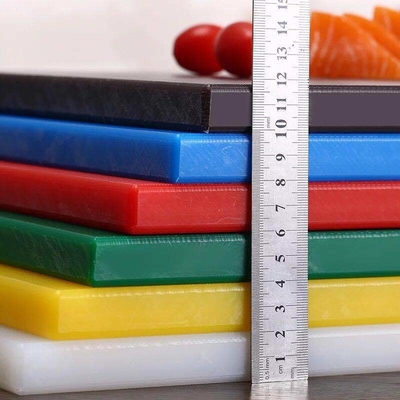 Talenan Plastik Polietilen Kepadatan Tinggi Berwarna Anti Bakteri 20mm