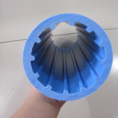 Rol Panduan Industri UHMWPE Plastic Belt Conveyor Idler Roller yang Dapat Disesuaikan