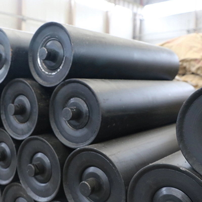 Kenakan Rol Idler UHMWPE Ringan Tahan Aus Untuk Konveyor Sabuk Pertambangan Batubara