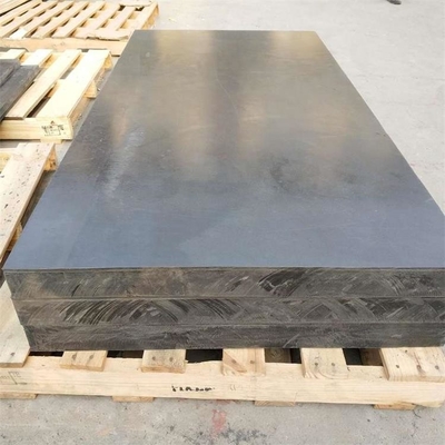 Bahan Pelindung Neutron Hitam 7% Borated Polyethylene Boron Carbide Board