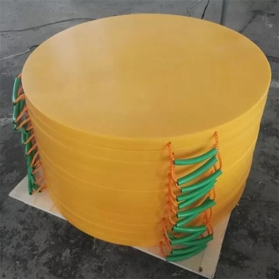 Bantalan Penopang Kaki Outrigger Plastik HDPE Bulat Tahan Aus yang Tahan Lama