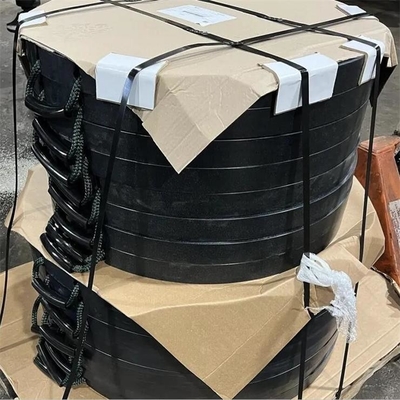 Tahan Benturan Mobile Plastic Round Corners Crane HDPE Outrigger Jack Pads