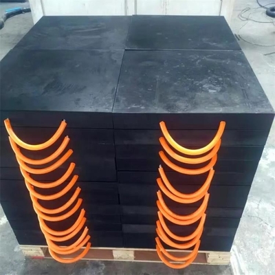 Portable Composite Polyethylene Crane Outrigger Jack Pads Untuk Mesin Berat