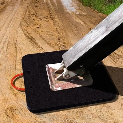Bantalan Outrigger Derek Persegi Disesuaikan HDPE Outrigger Pads Plastic Spacer Block