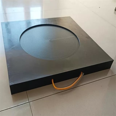 Bahan Konstruksi Kaku Anti Benturan HDPE Board Outrigger Stabilizer Pad