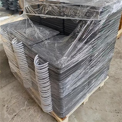 500x500mm HDPE Safety Outrigger Pad Area Stabilizer Bantalan Kaki Derek Bantalan Kaki