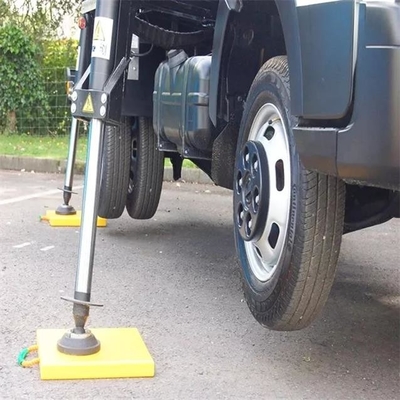 Ground Bearing Stabilizer Leg PE Outrigger Pads Untuk Truk Derek Alat Berat
