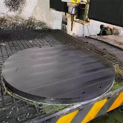 Portable Sementara HDPE Round Outrigger Pads Mobile Truck Plastic Foot Pads