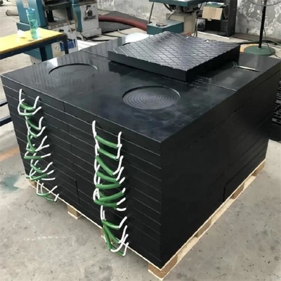 Polimer Komposit Outrigger Block HDPE Crane Pads Cribbing Sleeper Jack Mats