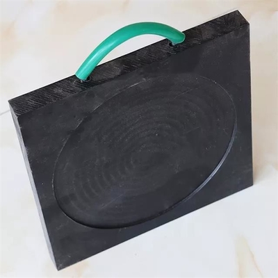 Tahan lama HDPE Composite Truck Mounted Cranes Outrigger Pads Tahan Tekanan