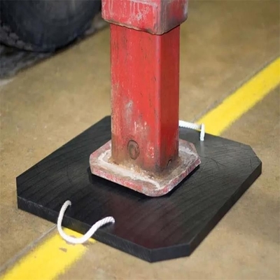 Tahan lama HDPE Composite Truck Mounted Cranes Outrigger Pads Tahan Tekanan