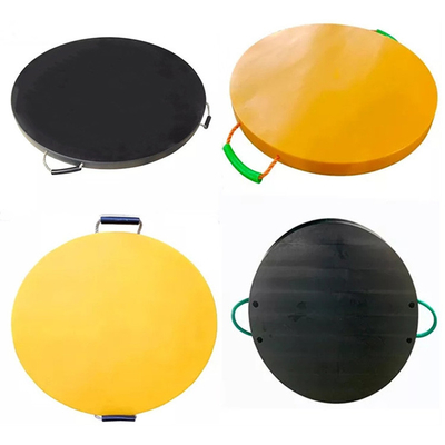 Pelat Penopang Kaki Derek HDPE Sementara Jack Outrigger Pad Untuk Konstruksi