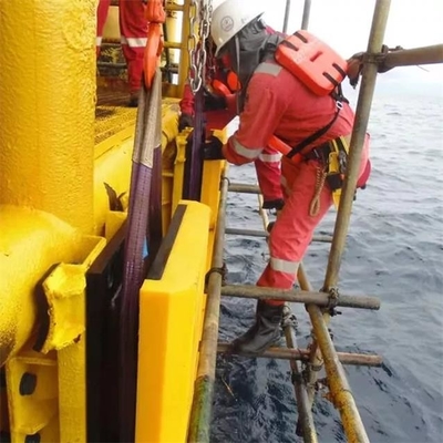 Plastik UHMWPE Dock Fender Face Pad Untuk Konstruksi Pelabuhan Perlindungan Sisi Pelabuhan