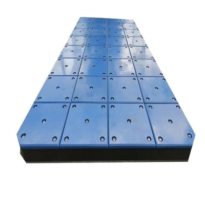 Resist Impact UHMWPE Arch Marine Fender Facing Panels Untuk Konstruksi Pelabuhan Laut