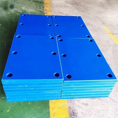 Blue Composite UHMWPE Cell Open Port Arch Fender Untuk Rubber Marine Fender