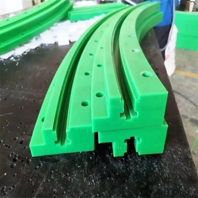 Polyethylene Guide Rail UHMWPE Plastic Chain Guide Wear Strips Untuk Conveyor Belt