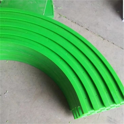 Bagian Mesin PE Conveyor Guide Rail Plastic UHMWPE Curved Track Slide Track