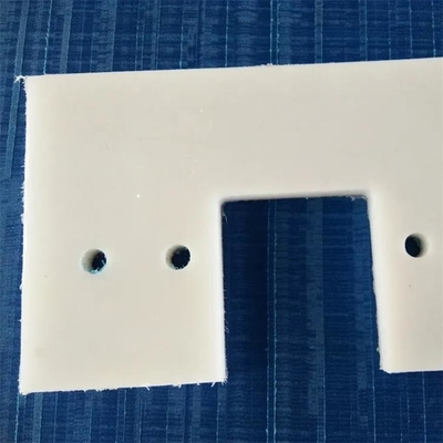 Suku Cadang Mesin Conveyor Fabrikasi Polyethylene Flight Paddle White UHMWPE