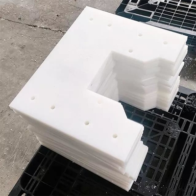 Suku Cadang Mesin Plastik UHMWPE Drag Conveyor Flights Pad Slippery Scraper