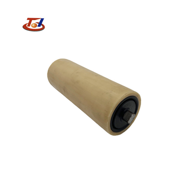 Kinerja Tinggi Hitam UHMWPE Plastik Carring Conveyor Return Idler Rollers